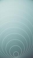 Science background with white circles radiating on a grid pattern. Geometric design perfect for scientific, technological, or analytical content. Clean modern minimalist design. HD vertical loop. video