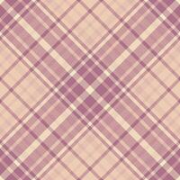 Tough tartan plaid background, quiet texture textile. Many check seamless fabric pattern in light and pink colors. vector