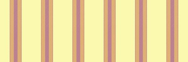 Drapery vertical background fabric, cool lines texture. Diwali stripe seamless textile pattern in yellow and orange colors. vector