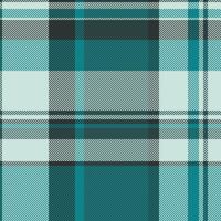 Valentines day plaid textile fabric, jacket seamless check. Endless pattern texture tartan background in light and cyan colors. vector