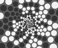 Abstract circle pattern with dotted effect. background dot texture. Art illustration modern round black and white element. vector