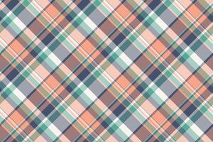 Top textile fabric seamless, pop background check tartan. Customize pattern texture plaid in pastel and light colors. vector