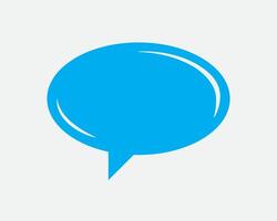 Talk bubble speech icon. Blank empty bubbles design elements. Chat on line symbol template. Dialogue balloon sticker silhouette. vector