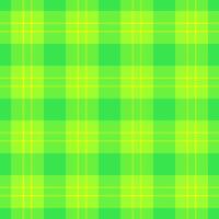 Close-up fabric tartan check, gift paper plaid seamless . New background pattern textile texture in green and bright colors. vector