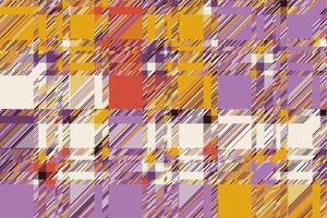 Modern glitch background. Color geometric abstract pattern . vector