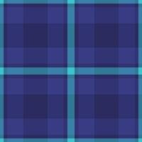 Sheet background texture , commercial fabric check seamless. Preppy textile pattern plaid tartan in blue and cyan colors. vector