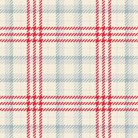 Easter plaid fabric seamless, luxury background check . Coloured textile texture pattern tartan in antique white and light gray colors. vector