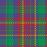 Seamless pattern of scottish tartan plaid. Repeatable background with check fabric texture. backdrop striped textile print. vector