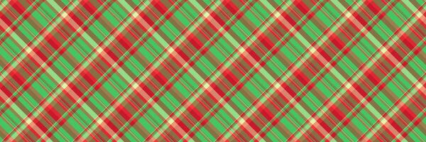 Classic fabric background tartan, textured seamless texture check. Everyday pattern textile plaid in amber and red colors. vector