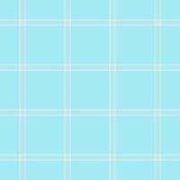 Tradition fabric tartan pattern, smooth plaid textile background. Contour texture check seamless in light and cyan colors. vector
