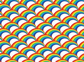 Rainbow pattern seamless. Colorful background texture design. Abstract cartoon stripes wallpaper. vector