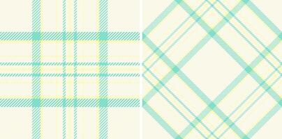 Background plaid textile of texture pattern seamless with a tartan check fabric. Set in neon colors. Scottish fashion trends. vector