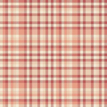 hipster tela tartán textura, de buen tono modelo tartán . sencillo antecedentes textil cheque sin costura en ligero y rojo colores. vector