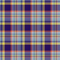 Plaid seamless pattern. background of textile ornament. Flat fabric design. vector