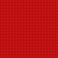 Red plastic construction block plate seamless pattern flat design vector