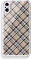 Smartphone cover design mockup. Template geometric pattern for mobile phone back part. Flat design. vector