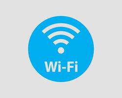 Free wi fi icon. Connection zone wifi symbol. Radio waves signal. vector