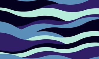 Minimalist abstract background with wavy, rippled stripes and sparse curves. Flowing, textured lines in trendy colors create a graphic look, perfect for posters, prints, or a modern, minimal design. vector