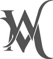 WM logo is an image or simply a sketch with a specific meaning, and represents a meaning of a company, region, organization, product, country, institution, and other things. vector