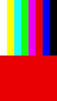 Color bars on a TV monitor without signal. Noisy and distorted. Not working, Distortions and Interferences on the TV screen. Color frame to customize the colors of the TV. Vertical color bar. video