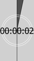 Old movie countdown timer vertical resolution. 5 seconds vintage film countdown on faded grey background. Old retro wipe rolling effect. Black and White, Monochrome Universal Countdown Film Leader. video