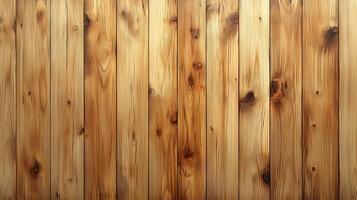 A wooden board with a grainy texture and a brown color. The board is made of wood and has a natural look. photo