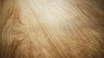 A wooden floor with a grainy texture. The wood is brown and has a natural look photo
