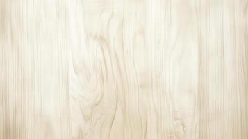 A wooden surface with a grainy texture. The wood is light in color and has a natural look photo