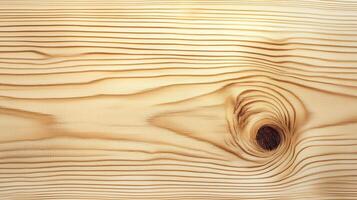 A wooden surface with a hole in the center. The wood is brown and has a grainy texture photo