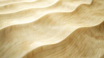 A wooden surface with a grainy texture. The wood appears to be aged and has a warm, natural color. The grain of the wood is visible, creating a sense of depth and texture photo