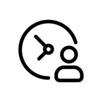 Daily Activity Icon Line Design Style vector