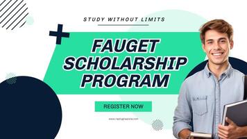 University Scholarship Program template