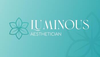 Calm Aesthetician Business Card template