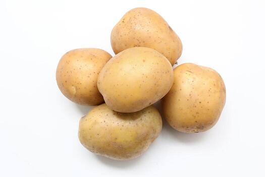 patata aislar en blanco antecedentes foto