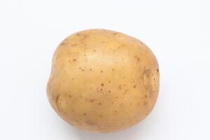 Potato isolate on white background photo