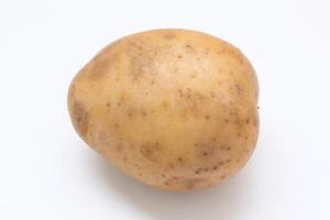 Potato isolate on white background photo