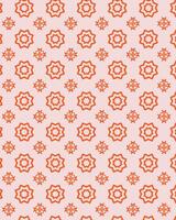 A pattern with orange stars on a pink background vector
