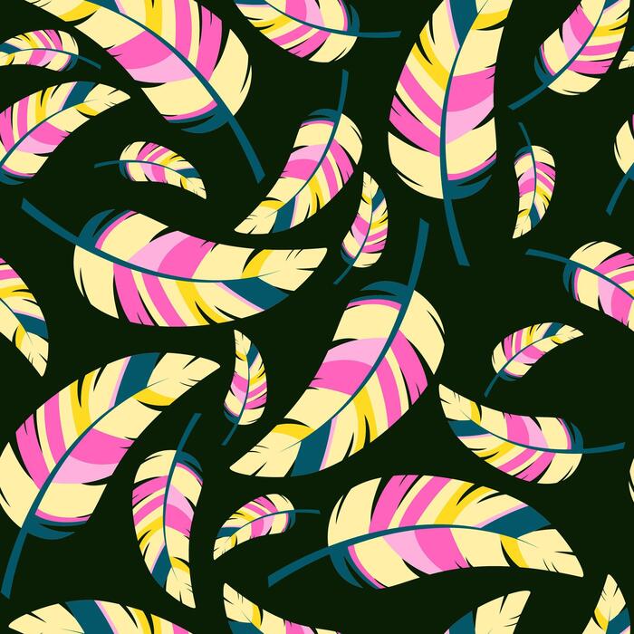Abstract Feather Pattern Vector Art, Icons, and Graphics for Free Download