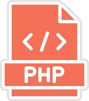 Php Icon Design Illustration vector