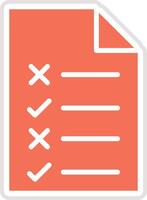 Testing Icon Design Illustration vector