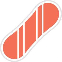 Snowboard Icon Design Illustration vector