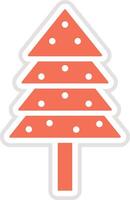 Pine tree Icon Design Illustration vector