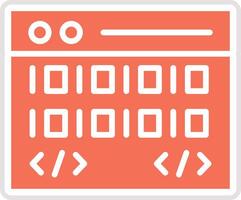 Coding Icon Design Illustration vector