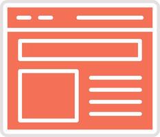Website Icon Design Illustration vector