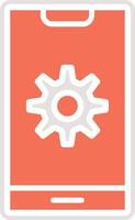 Setting Icon Design Illustration vector