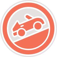 Ascent Icon Design Illustration vector