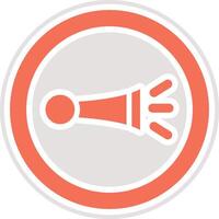 Horn Icon Design Illustration vector