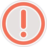Warning Icon Design Illustration vector