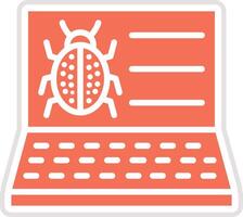 Malware Icon Design Illustration vector