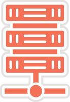 Server Icon Design Illustration vector